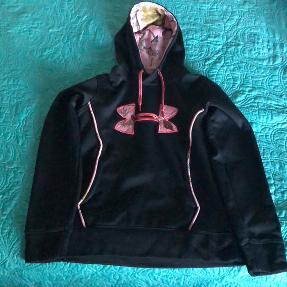 pink realtree under armour hoodie